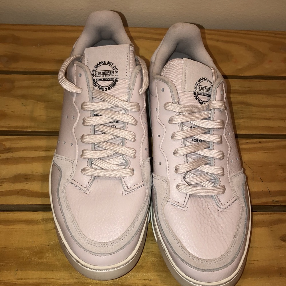 Adidas Supercourt Light Pink Shoes - Picture 6 of 6